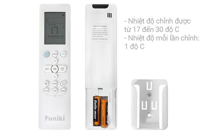 Điều Hòa Funiki Inverter 9000 BTU 1 Chiều HIC09TMU